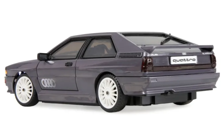 AMEWI 21151Audi quattro 1980 Onroad/Drift mit Gyro 4WD 1:28 RTR grau