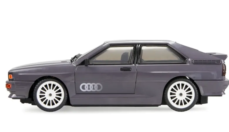AMEWI 21151Audi quattro 1980 Onroad/Drift mit Gyro 4WD 1:28 RTR grau