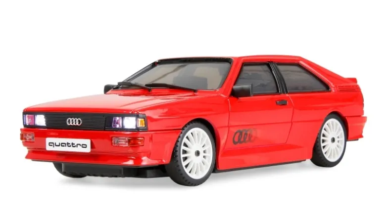 AMEWI 21150Audi quattro 1980 Onroad/Drift 4WD 1:28 RTR rot