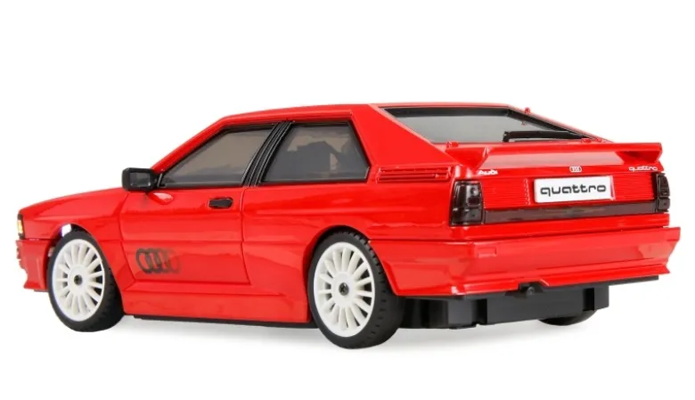 AMEWI 21150Audi quattro 1980 Onroad/Drift 4WD 1:28 RTR rot