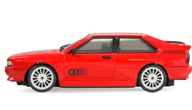 AMEWI 21150Audi quattro 1980 Onroad/Drift 4WD 1:28 RTR rot