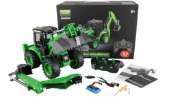 AMEWI 22672Baggerlader G1401E 2.4 GHz, 1:14 RTR - grün mit Licht & Sound