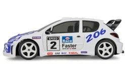 AMEWI 21139Drift Scale Car PR28 206 mit Gyro 4WD 1:28 RTR