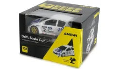 AMEWI 21139Drift Scale Car PR28 206 mit Gyro 4WD 1:28 RTR