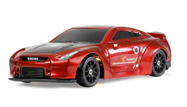 AMEWI 21138Drift Sport GTR mit Gyro 4WD 1:43 RTR rot