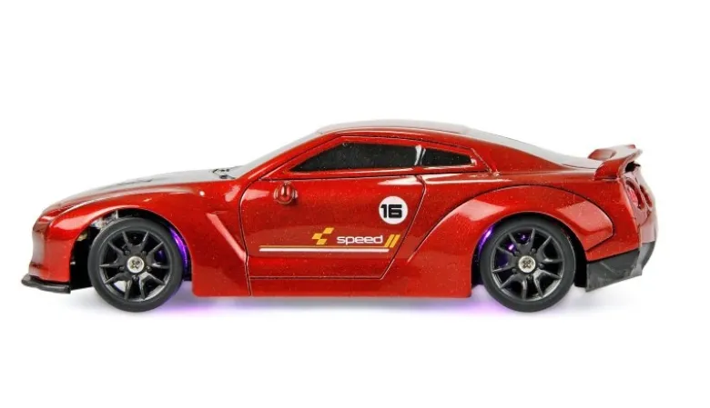 AMEWI 21138Drift Sport GTR mit Gyro 4WD 1:43 RTR rot
