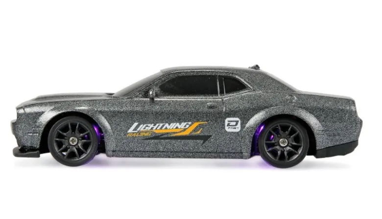 AMEWI 21137Drift Sport Muscle Car mit Gyro 4WD 1:43 RTR grau