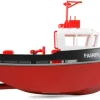 AMEWI 26109Fairplay I Schlepper Boot 1:72 RTR, schwarz