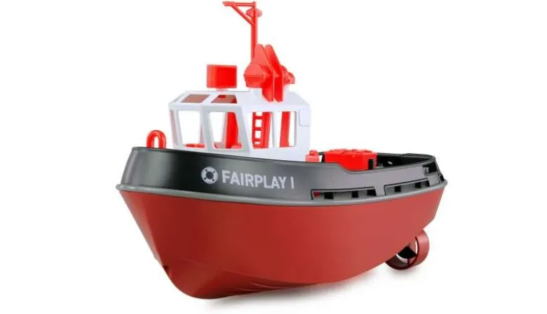 AMEWI 26109Fairplay I Schlepper Boot 1:72 RTR, schwarz