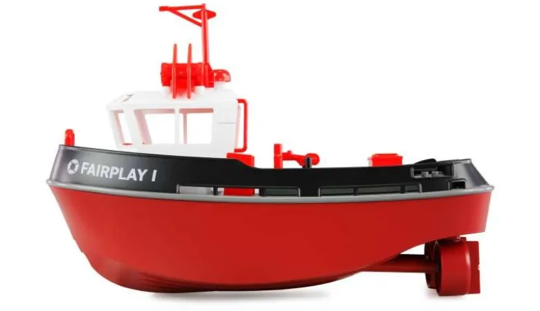 AMEWI 26109Fairplay I Schlepper Boot 1:72 RTR, schwarz