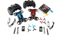 AMEWI 25344Fightstar Battle Drone Set RTF, rot & blau