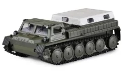 AMEWI 22617Gepanzertes RC Kettenfahrzeug 1:16 RTR olivgrün/weiß