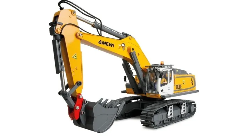 AMEWI 22749G100E Vollmetall Bagger 1:18 2,4Ghz RTR 10,3kg