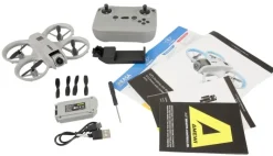 AMEWI 25379GT3 Drohne mit Kamera RTF 2,4GHz Mit Hinderniserkennung in drei Richtungen