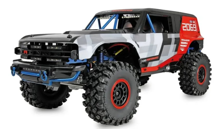 AMEWI 22757Hyper Go H8P Ford Bronco Baja 1000 Brushless 1:8 RTR inklusive Akku 3S 5000 und Ladegerät