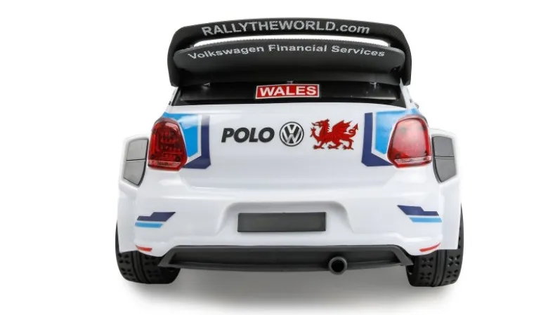 AMEWI 21142Hyper Go VW Polo WRC Rallye 4WD 1:7 RTR Akku/Lader MJX Brushless mit Gyro, 65km/h 4S Akku/Lader XT60