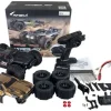 AMEWI 22659Hyper Go 4WD Truggy brushless 1:14 RTR, schwarz V2 Version mit verbesserten Kardanwellen hinten