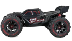 AMEWI 22659Hyper Go 4WD Truggy brushless 1:14 RTR, schwarz V2 Version mit verbesserten Kardanwellen hinten