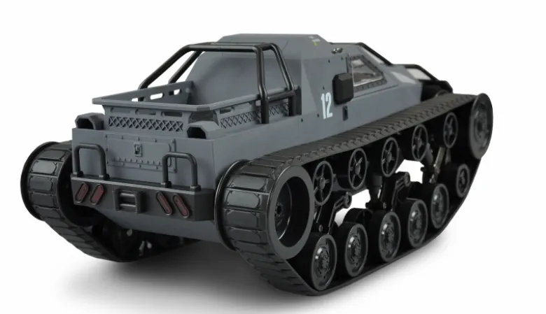 AMEWI 22439Ketten-Drift-Fahrzeug Military Police 1:12 grau/blau RTR
