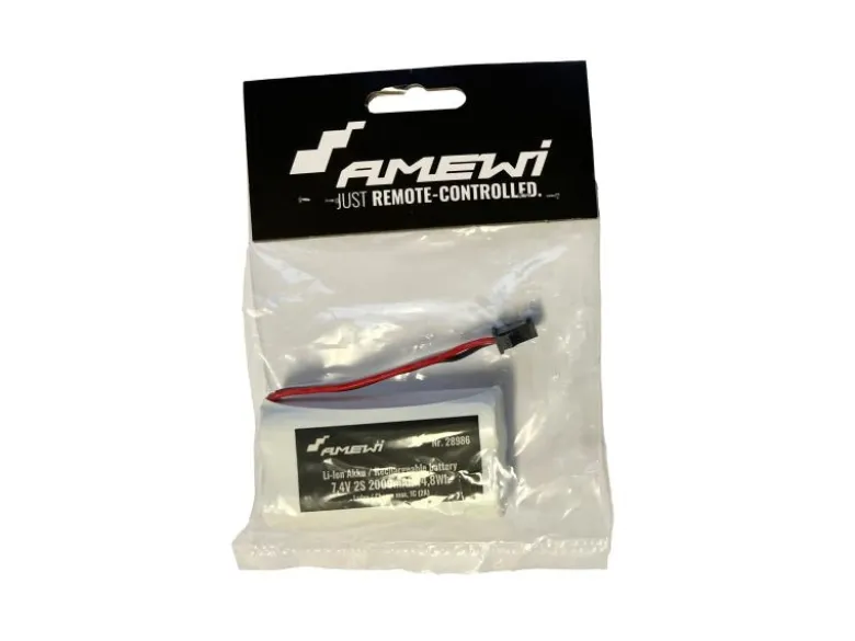 AMEWI 28986Li-Ion Akku 2S 7,4V 2000mAh HBX 3-Pin