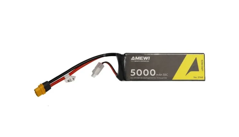 AMEWI 28171LiPo Akku 2S 7,4V 5000mAh 35C XT60