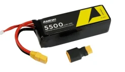 AMEWI 28150LiPo Akku 4S 14,8V 5500mAh 50C, XT90-Stecker