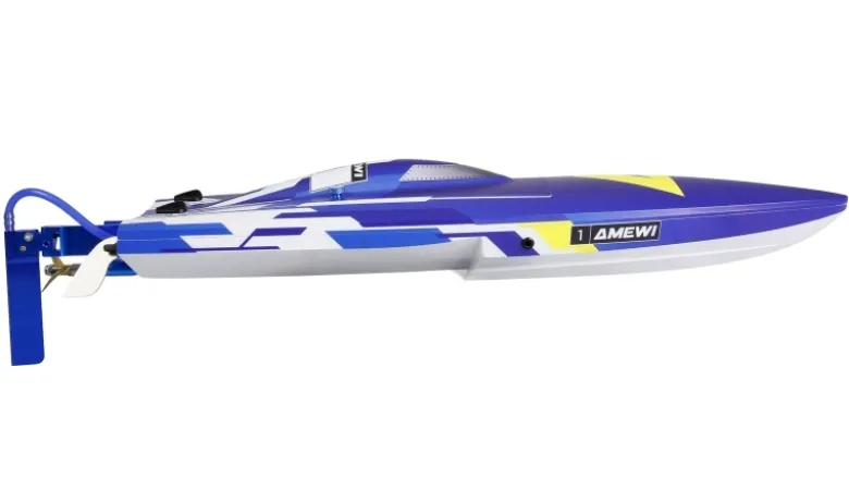 AMEWI 26118Marlin S5 Mono-Speedboot Brushless 450mm RTR 3S Lipo und Lagegerät enthalten. bis 50km/H