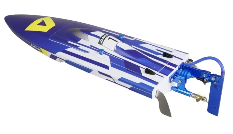 AMEWI 26118Marlin S5 Mono-Speedboot Brushless 450mm RTR 3S Lipo und Lagegerät enthalten. bis 50km/H