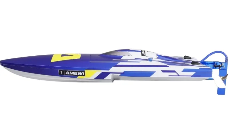 AMEWI 26118Marlin S5 Mono-Speedboot Brushless 450mm RTR 3S Lipo und Lagegerät enthalten. bis 50km/H