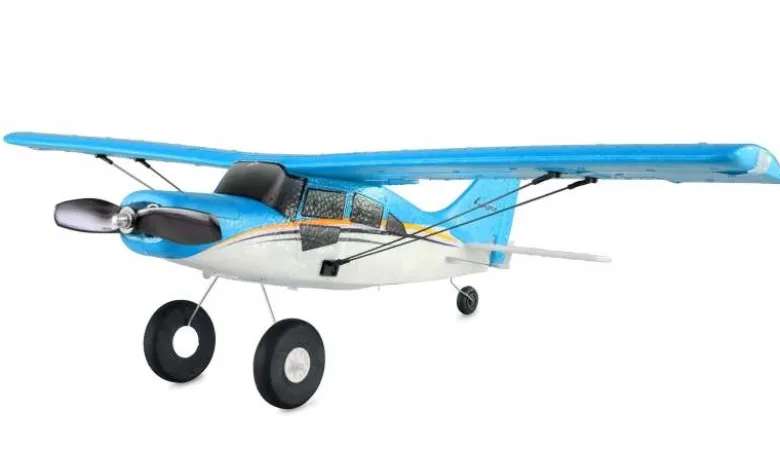 AMEWI 24147Maule M7 Brushless 510mm 4-Kanal 3D/6G RTF, blau
