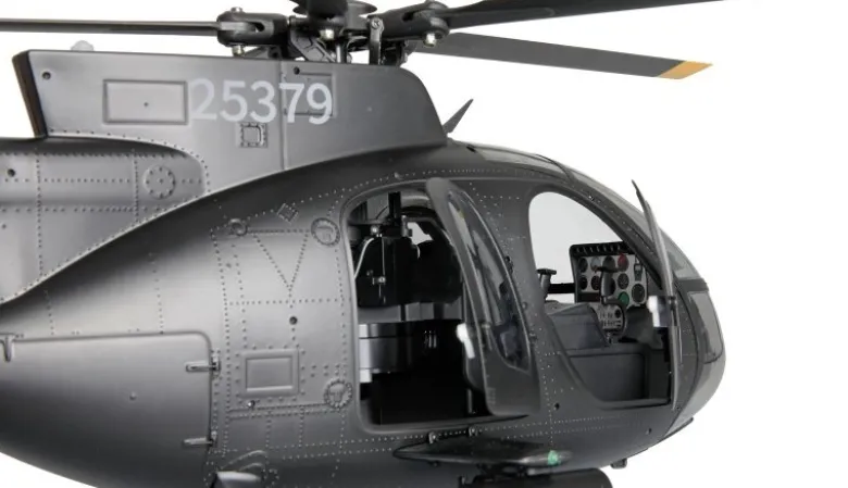 AMEWI 25375MD500 Pro GPS Helikopter Black-Edition 9-Kanal 3D/6G RTF