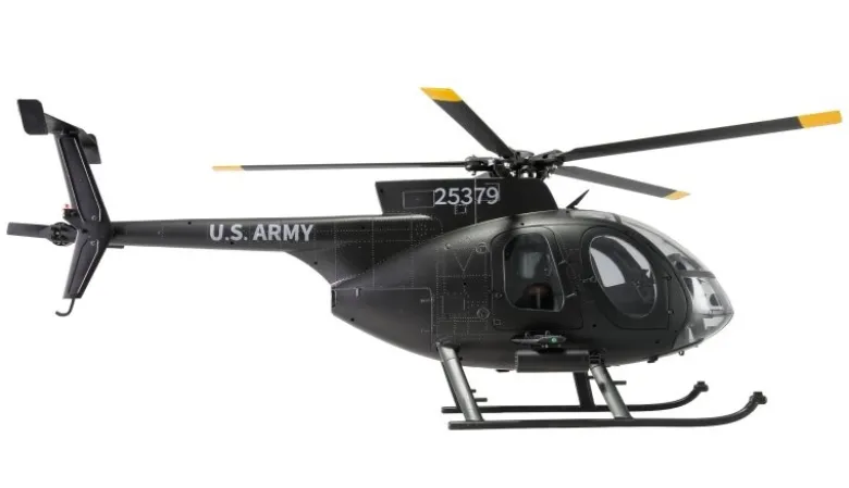 AMEWI 25375MD500 Pro GPS Helikopter Black-Edition 9-Kanal 3D/6G RTF