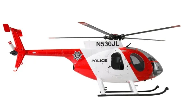 AMEWI 25374MD500 Pro GPS Helikopter Police 9-Kanal 3D/6G RTF