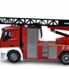 AMEWI 22502Mercedes-Benz AROCS Feuerwehr Drehleiterfahrzeug 1:18 RTR 2,4kg 580mm lang 12 steuerbare Kanäle