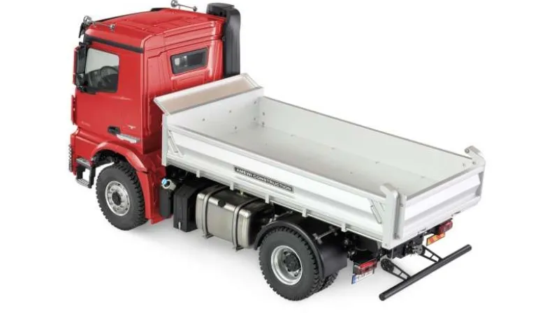 AMEWI 22612Mercedes-Benz Arocs Hydraulik Muldenkipper Pro 4x4 1:14 RTR Mit Sound, Licht, 2-Gang Getriebe, sperrbare Diffs