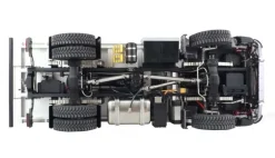 AMEWI 22612Mercedes-Benz Arocs Hydraulik Muldenkipper Pro 4x4 1:14 RTR Mit Sound, Licht, 2-Gang Getriebe, sperrbare Diffs