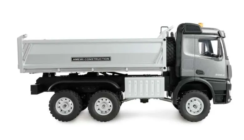 AMEWI 22685Mercedes-Benz Arocs Kipper 6x6 1:14 RTR anthrazit