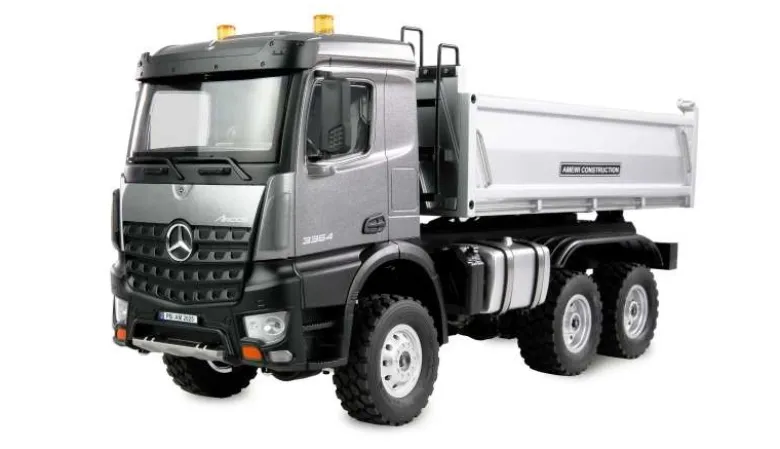 AMEWI 22685Mercedes-Benz Arocs Kipper 6x6 1:14 RTR anthrazit