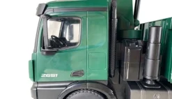 AMEWI 22568Mercedes-Benz Arocs Lizenz Kranwagen mit Kipper RTR grün