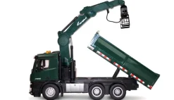 AMEWI 22568Mercedes-Benz Arocs Lizenz Kranwagen mit Kipper RTR grün