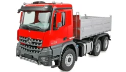 AMEWI 22729Mercedes-Benz Arocs Muldenkipper 6x6 1:14 RTR, rot