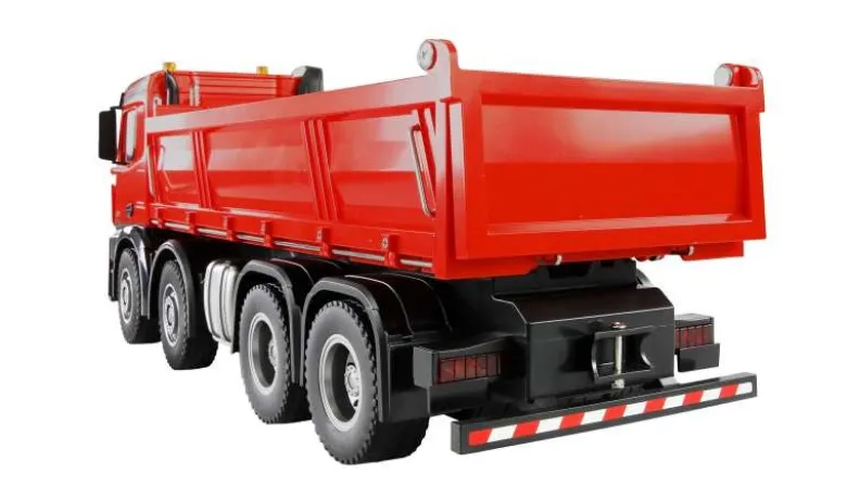 AMEWI 22693Mercedes-Benz Arocs Muldenkipper 8x4/4 4WD 1:18 RTR rot