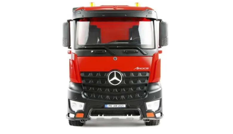 AMEWI 22693Mercedes-Benz Arocs Muldenkipper 8x4/4 4WD 1:18 RTR rot