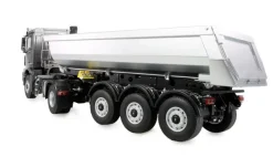 AMEWI 22696Mercedes-Benz Arocs Sattelzug mit Kippauflieger 4x4 1:14 RTR anthrazit