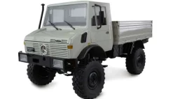 AMEWI 22631Mercedes-Benz Unimog Basic 4WD 1:12 RTR, hellgrau