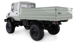 AMEWI 22631Mercedes-Benz Unimog Basic 4WD 1:12 RTR, hellgrau