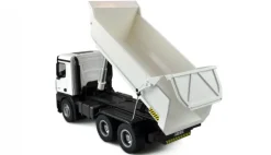 AMEWI 22413Mercedes LKW Kipper PRO Metall 1:14, 2,4GHz RTR weiß