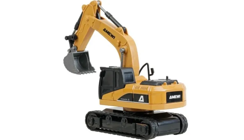 AMEWI 22744Mini-Bagger aus Metall proportional 8-Kanal 1:64 RTR