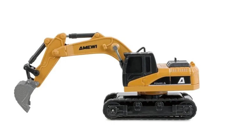 AMEWI 22744Mini-Bagger aus Metall proportional 8-Kanal 1:64 RTR