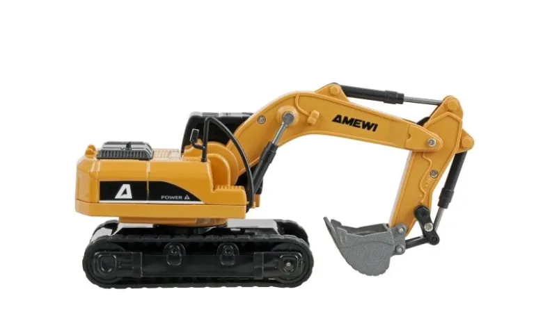 AMEWI 22744Mini-Bagger aus Metall proportional 8-Kanal 1:64 RTR